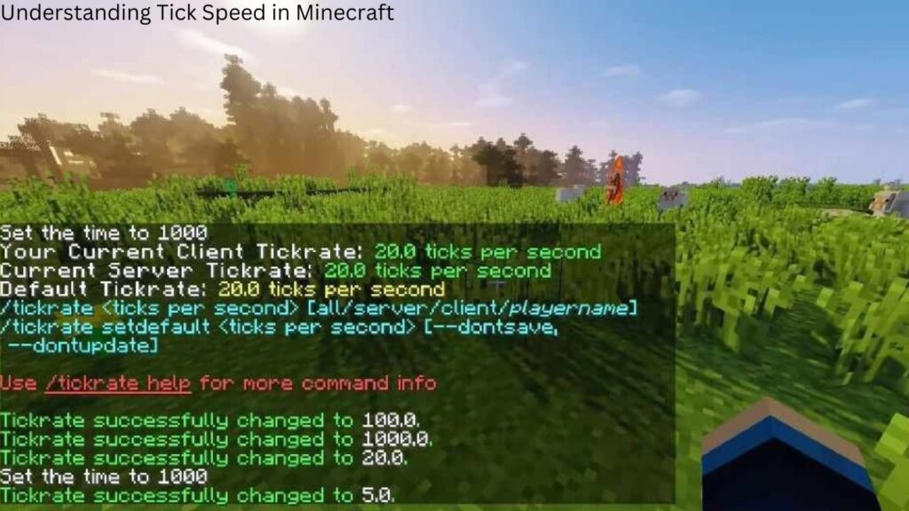 How to Change Tick Speed in Minecraft